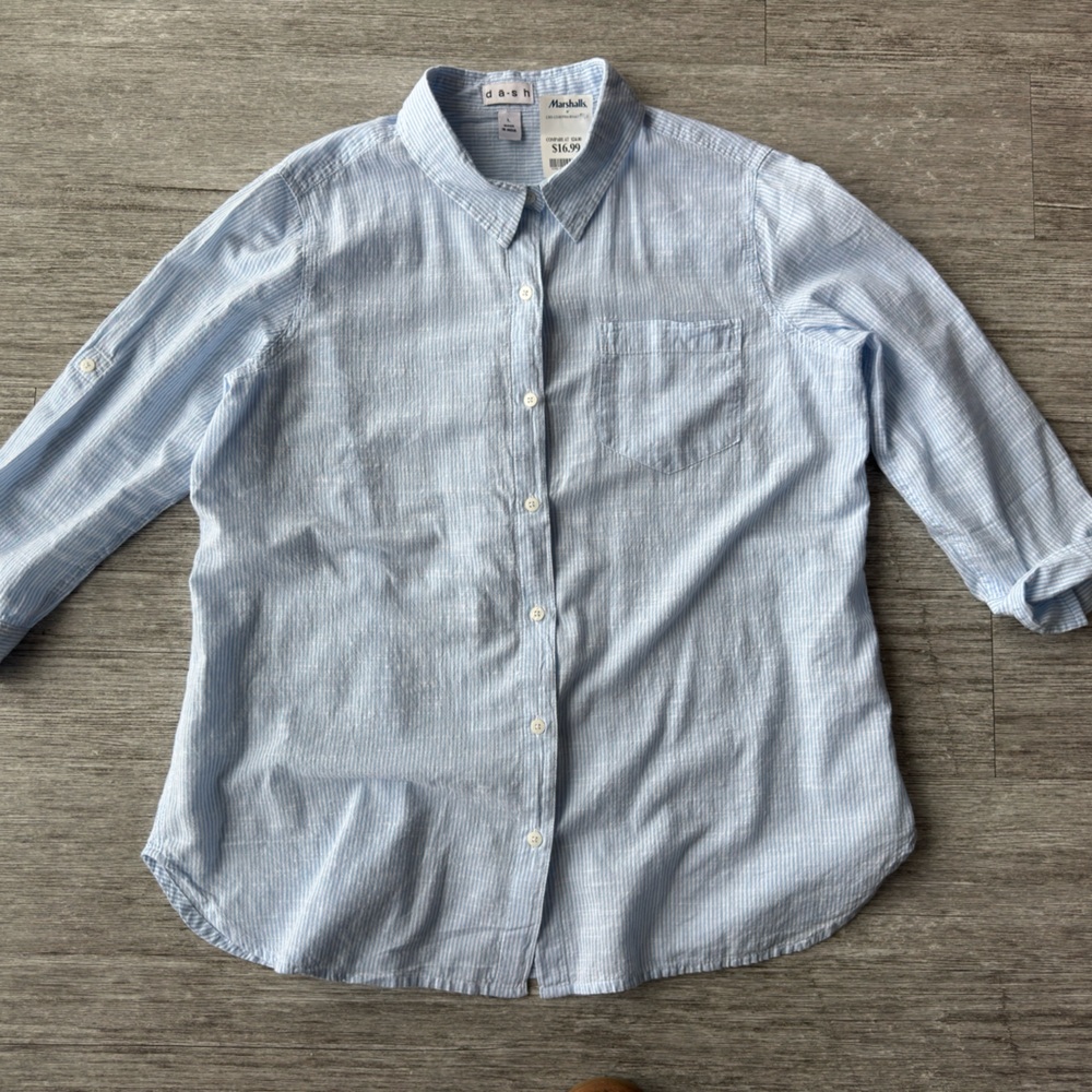 Sky Blue Button Down Shirt